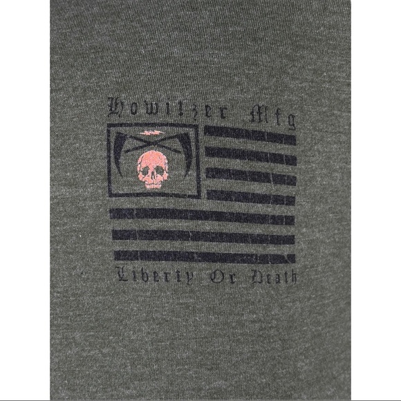 Howitzer Style Men's T-Shirt Liberty Reaper Military Grunt MFG - Picture 5 of 11